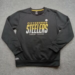 Pittsburgh Steelers Sweater Men Medium Sweatshirt NFL Football Crewneck Training